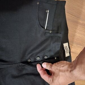 Naked & Famous Denim Black Skinny Jeans